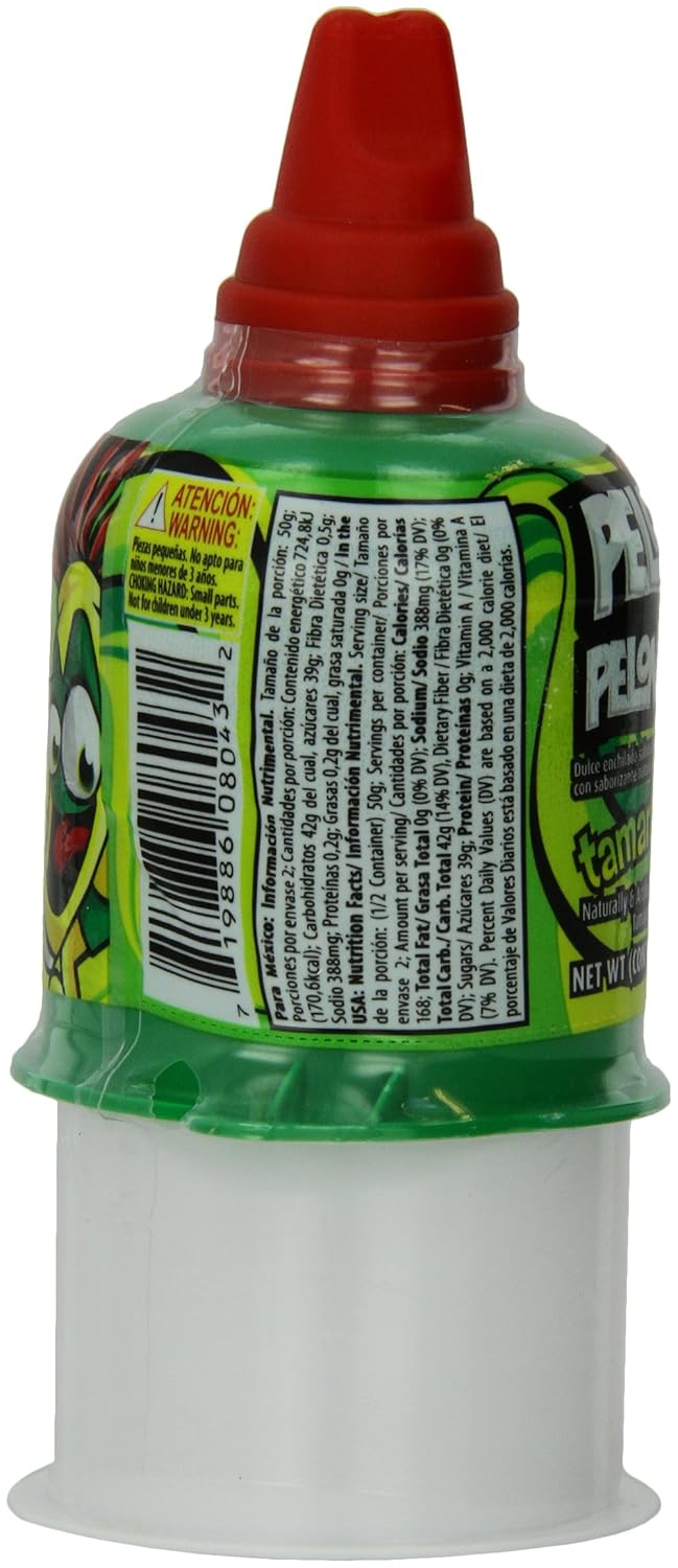 PELONAZO Candy, Tamarind Push-Pops, 14.1 Ounce (Pack of 4)