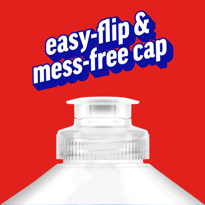 Ajax Ultra Liquid Dish Soap with Fabuloso Lavender Scent, Deep Cleaning Action, Mess-Free, Easy-Flip Cap, 52 fl oz Bottle