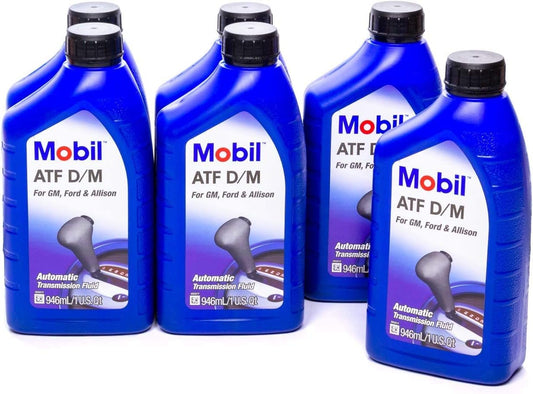 Mobil 1 123130 Transmission Fluid, 6 Quart, 1 Pack