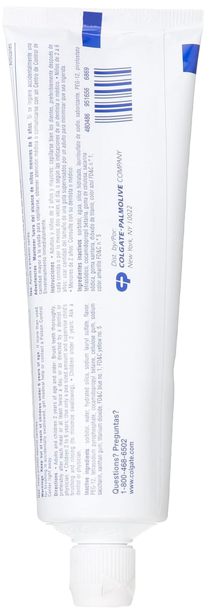 Colgate Triple Action Toothpaste, Mint - 4 ounce (Pack of 6)