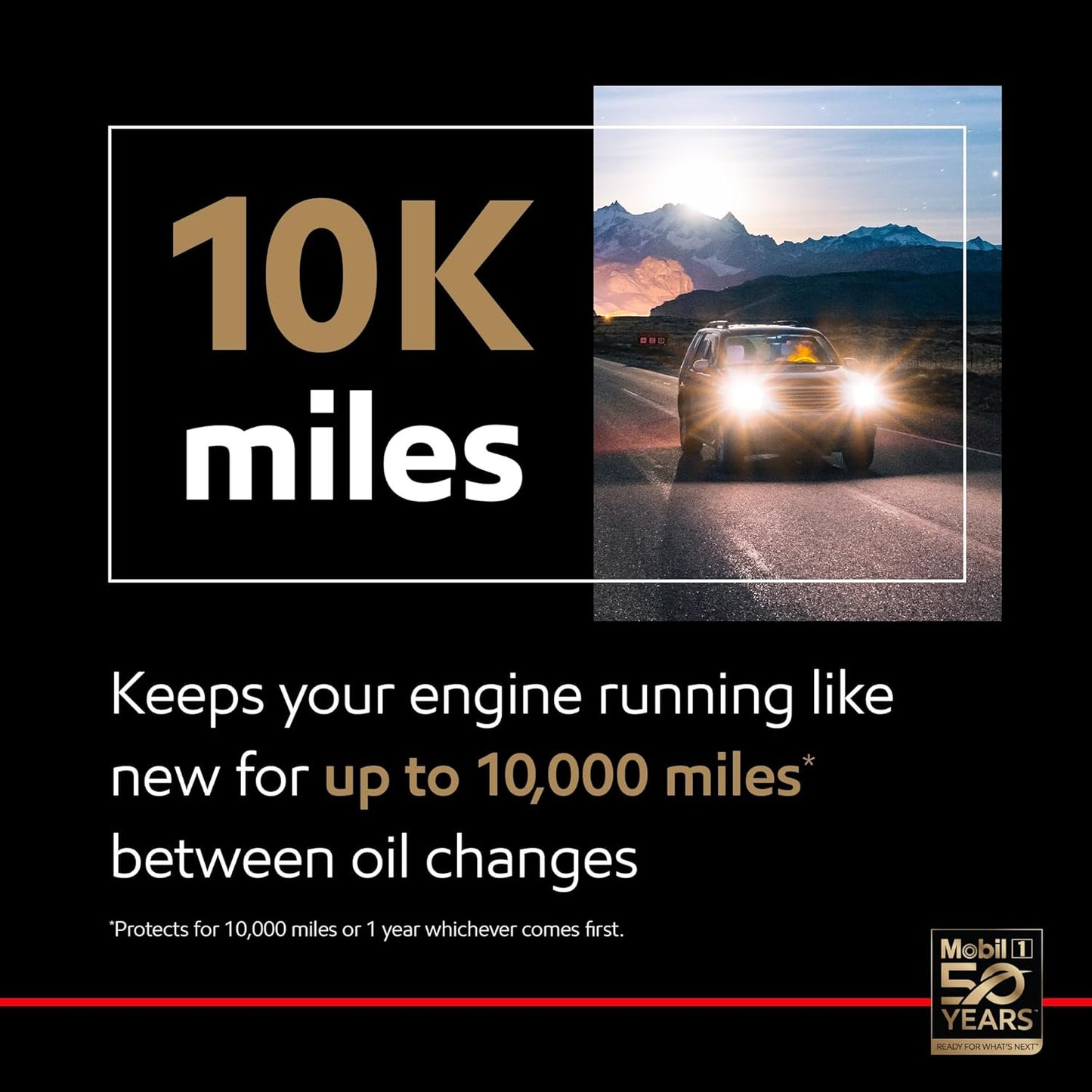 Mobil 1 Advanced Full Synthetic Motor Oil 5W-30, 6-pack of 1 quarts