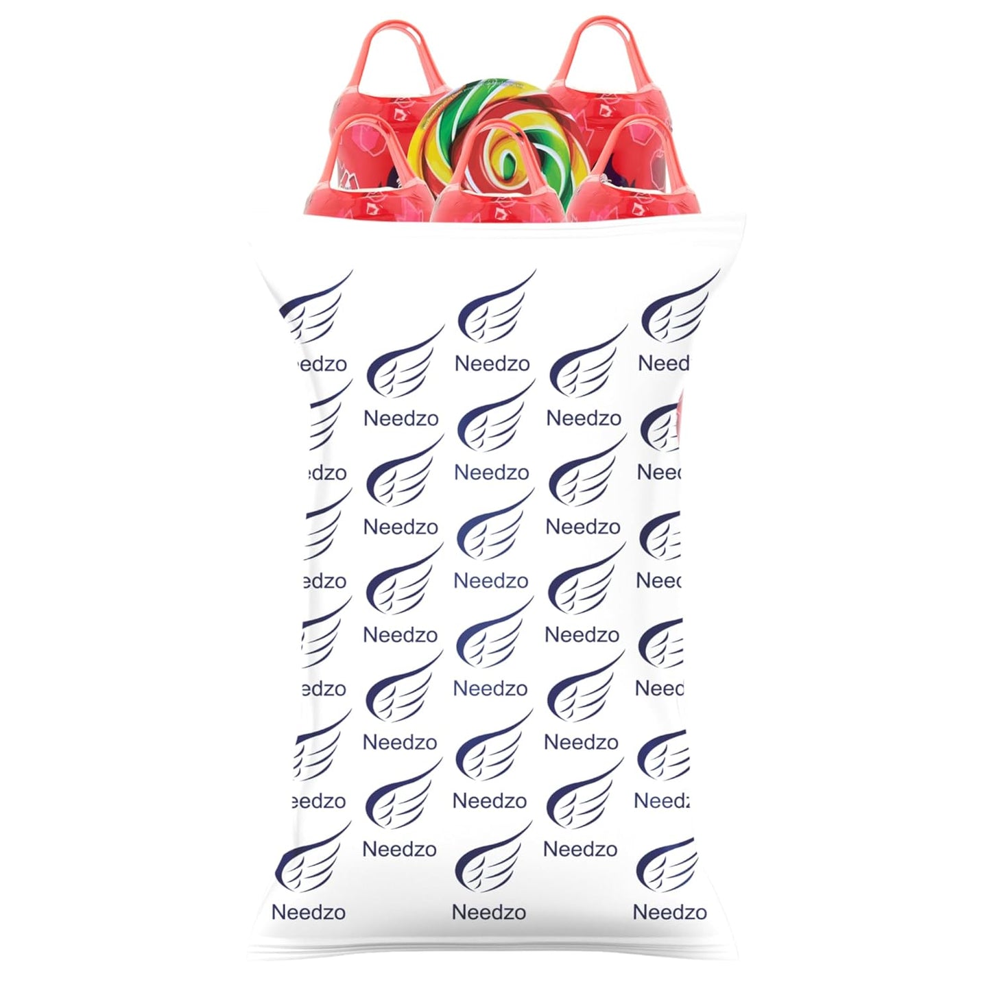 Needzo Lucas Muecas Cherry Flavored, 2 in 1 Candy Powder and Lollipop, Fiesta Favors, Swirl Sticker Included, 0.88 Ounces (Pack of 5)