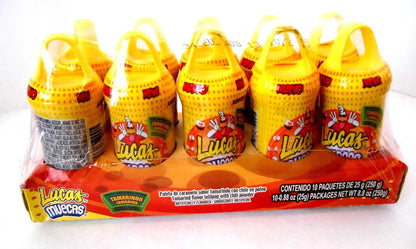 Lucas Muecas Tamarindo Flavor Lollipop with Chili Powder