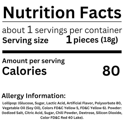 Needzo Lucas Muecas Cherry Flavored, 2 in 1 Candy Powder and Lollipop, Fiesta Favors, Swirl Sticker Included, 0.88 Ounces (Pack of 5)