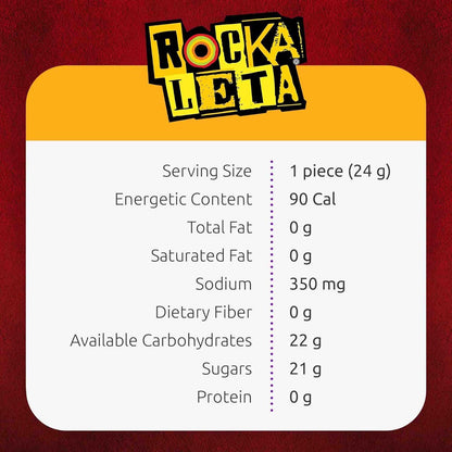 Rockaleta Chile Lollipops, 20 Count (SUGAR CANDY - ETHNIC)