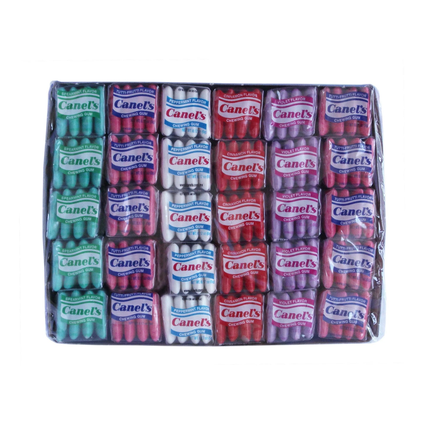 Canel's Chewing Gum Big Fun Pack, Original Flavors, 4 Pieces, 60 Pack