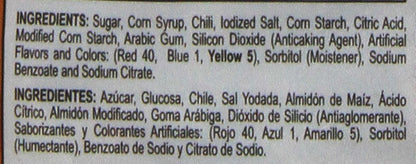 Pica Gomas Sabor Dulces Vero Chili Mango Flavor Mexican Candy