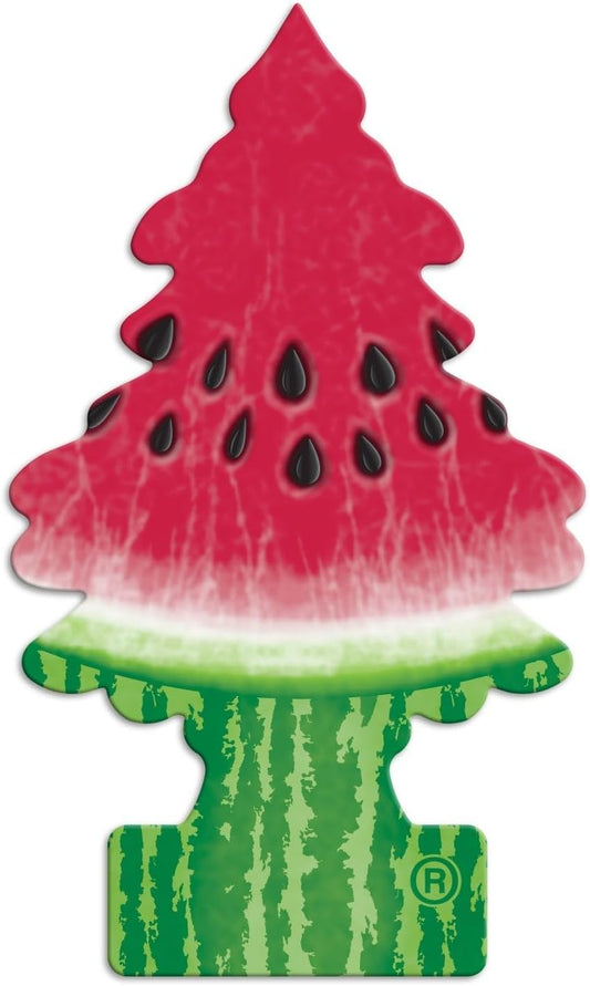 LITTLE TREES Car Air Freshener | Hanging Paper Tree for Home or Car | Watermelon