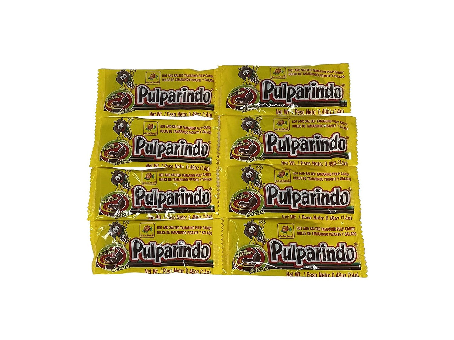 Bulk Pulparindo Mix (32 Count) - All The Mexican Favorites - Try Them All - Mango, Tamarindo, Sandia and Extra Hot