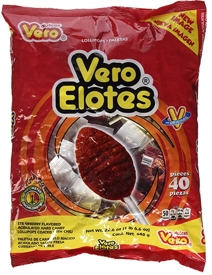 Vero Elotes Candy, 40 pieces