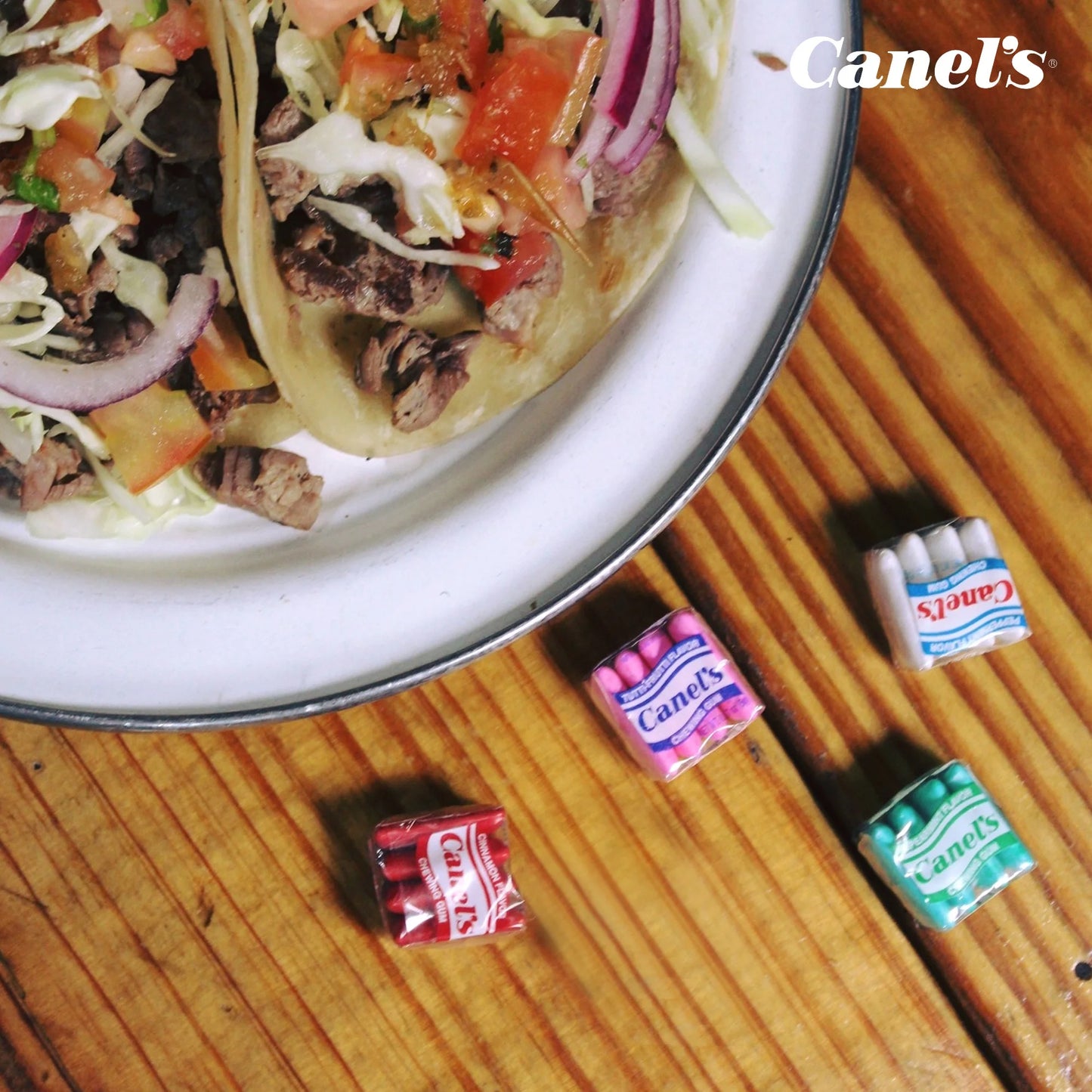 Canel's Chewing Gum Big Fun Pack, Original Flavors, 4 Pieces, 60 Pack