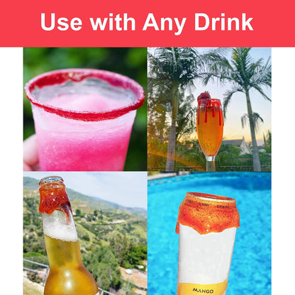 Cinco de Mayo Watermelon Rim Dip Cocktail Rim Dressing (3 x 7.6 oz. Containers)