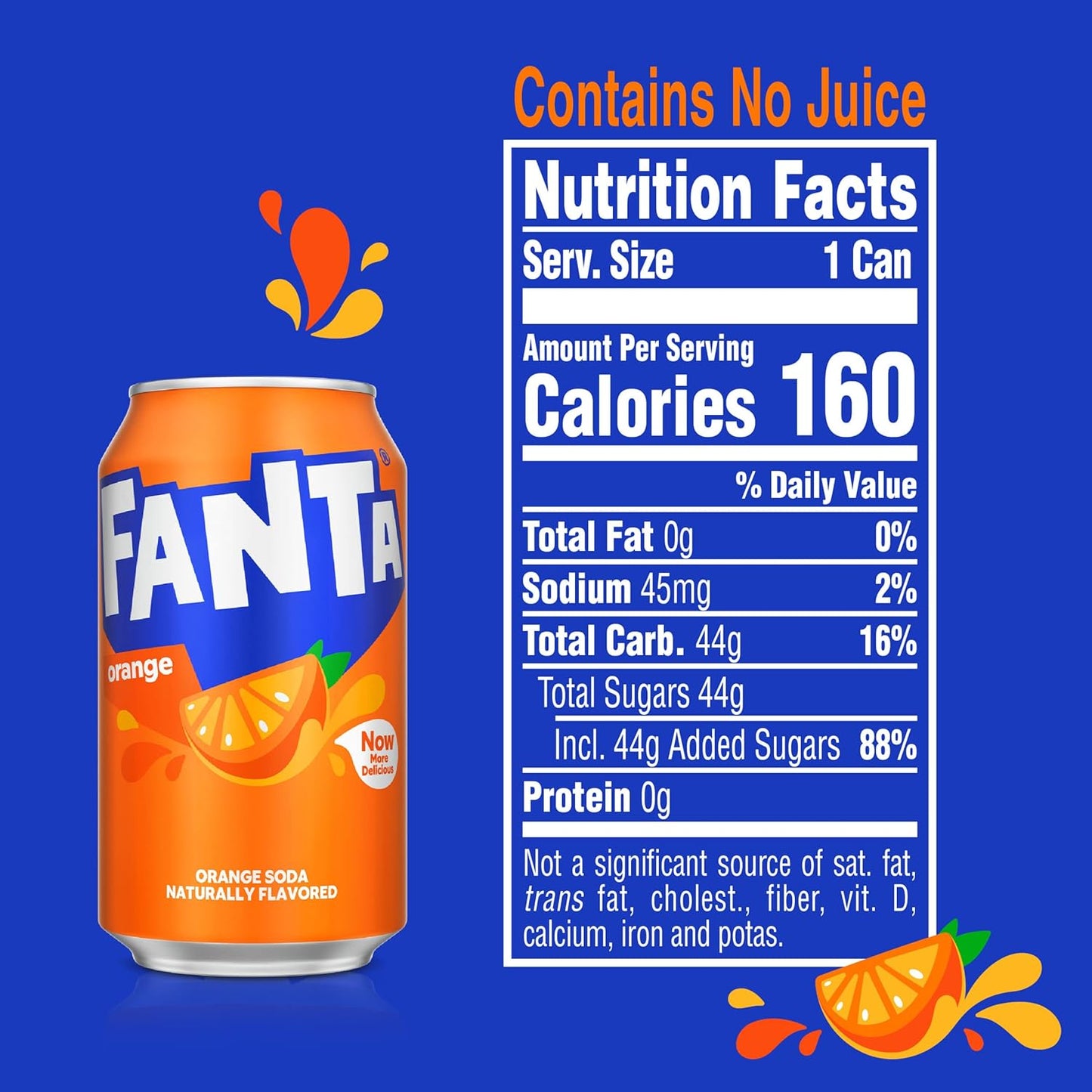 Fanta Orange, 12 fl oz, 24 Pack