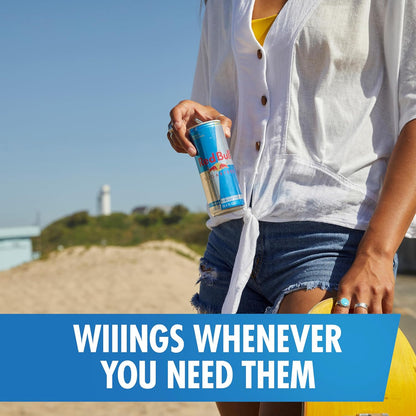 Red Bull Sugar Free Energy Drink with 80mg Caffeine plus Taurine & B Vitamins, 8.4 Fl Oz, Pack of 12 Cans