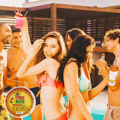 Cinco de Mayo Mango Rim Dip Cocktail Rim Dressing (3 x 7.6 oz. Containers)