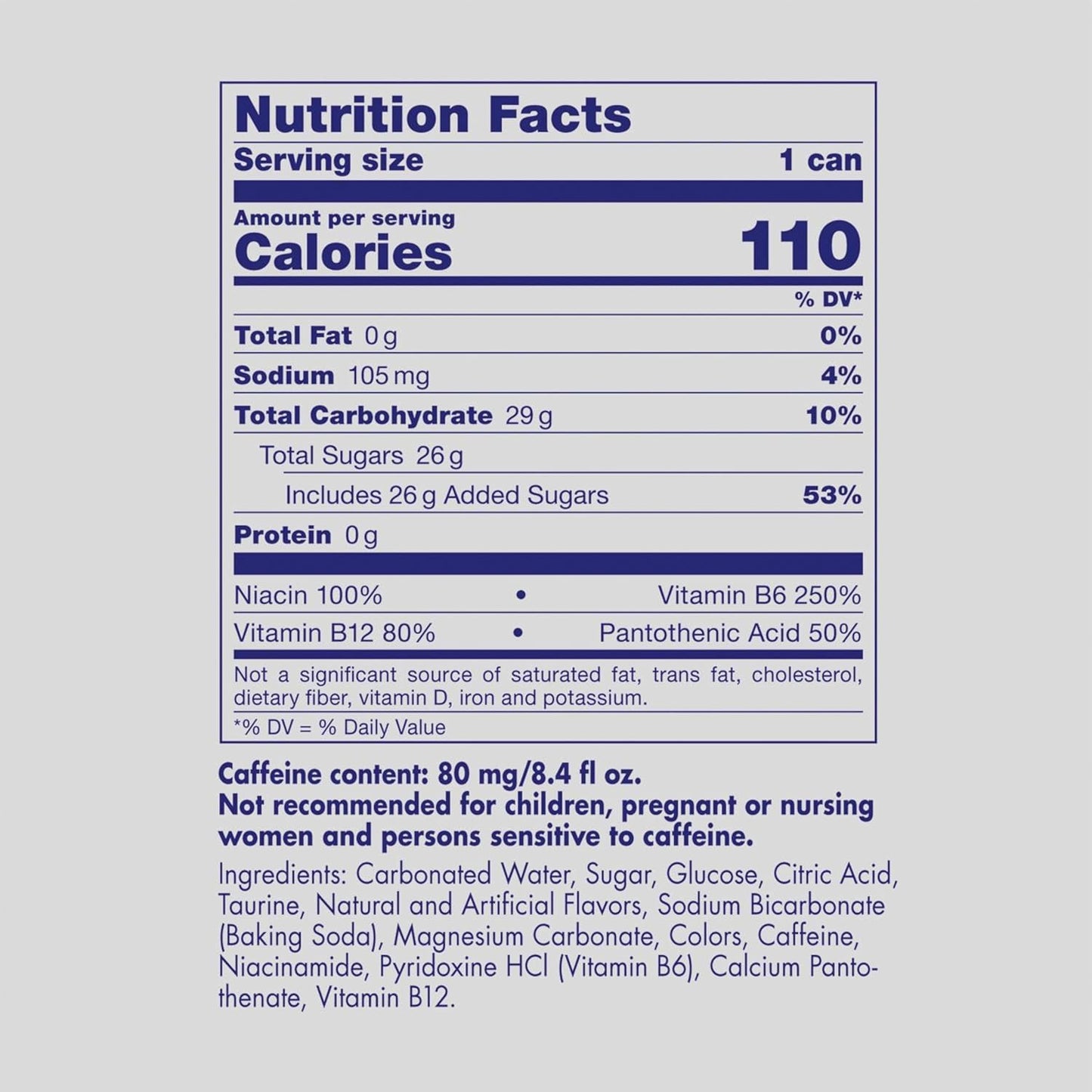 Red Bull Energy Drink, 8.4 Fl Oz (Pack of 12)