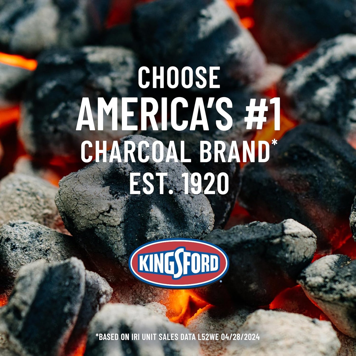Kingsford Original Charcoal Briquettes, BBQ Charcoal for Grilling, 8 Pounds (Package May Vary)