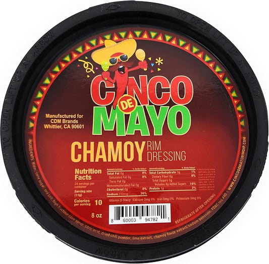 Cinco de Mayo Chamoy Rim Dip Cocktail Rim Dressing (1 x 7.6 oz. Container)
