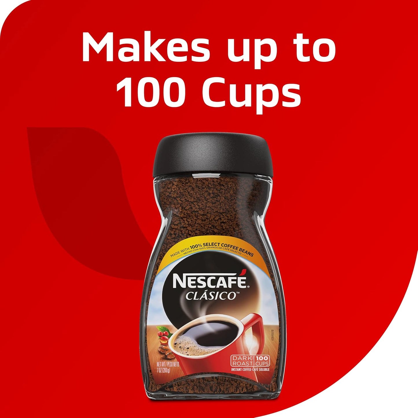 Nescafe Clasico Instant Coffee, 7-Ounce Jars (Pack of 12)