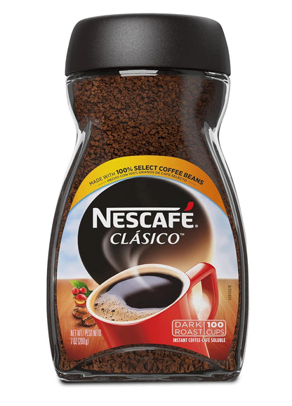 Nescafe Clasico Instant Coffee, 7-Ounce Jars (Pack of 12)