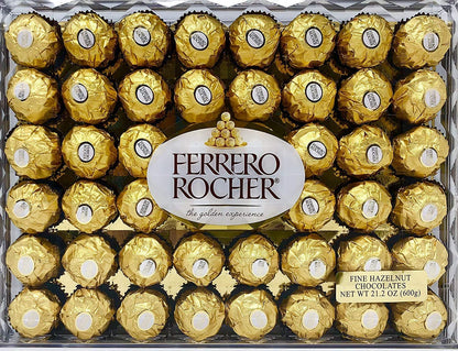 Ferrero Rocher, Diamond Halloween Value Pack - Fancy Looking, Good Taste, Great for Parties and Special Occasions - Delicious Creamy Hazelnut Filling - 2 Pack (48 ct Each), Total 96