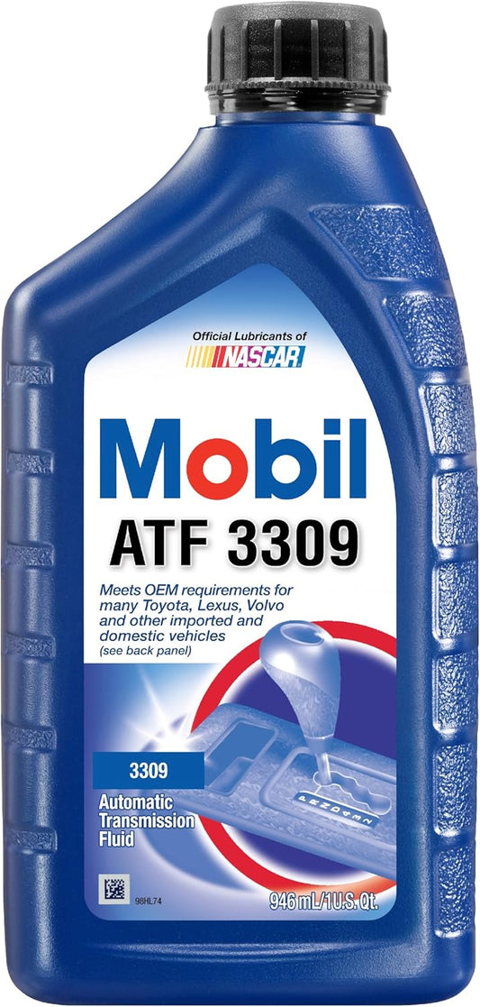 Mobil 1 55221 3309 Automatic Transmission Fluid - 1 Quart (Pack of 12)