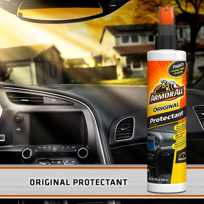 Armor All Interior Car Cleaner Spray Bottle, Protectant Cleaning for Cars, Truck, Motorcycle, Pump Sprayer 11010-12PK, 10 Oz (12 Pack)