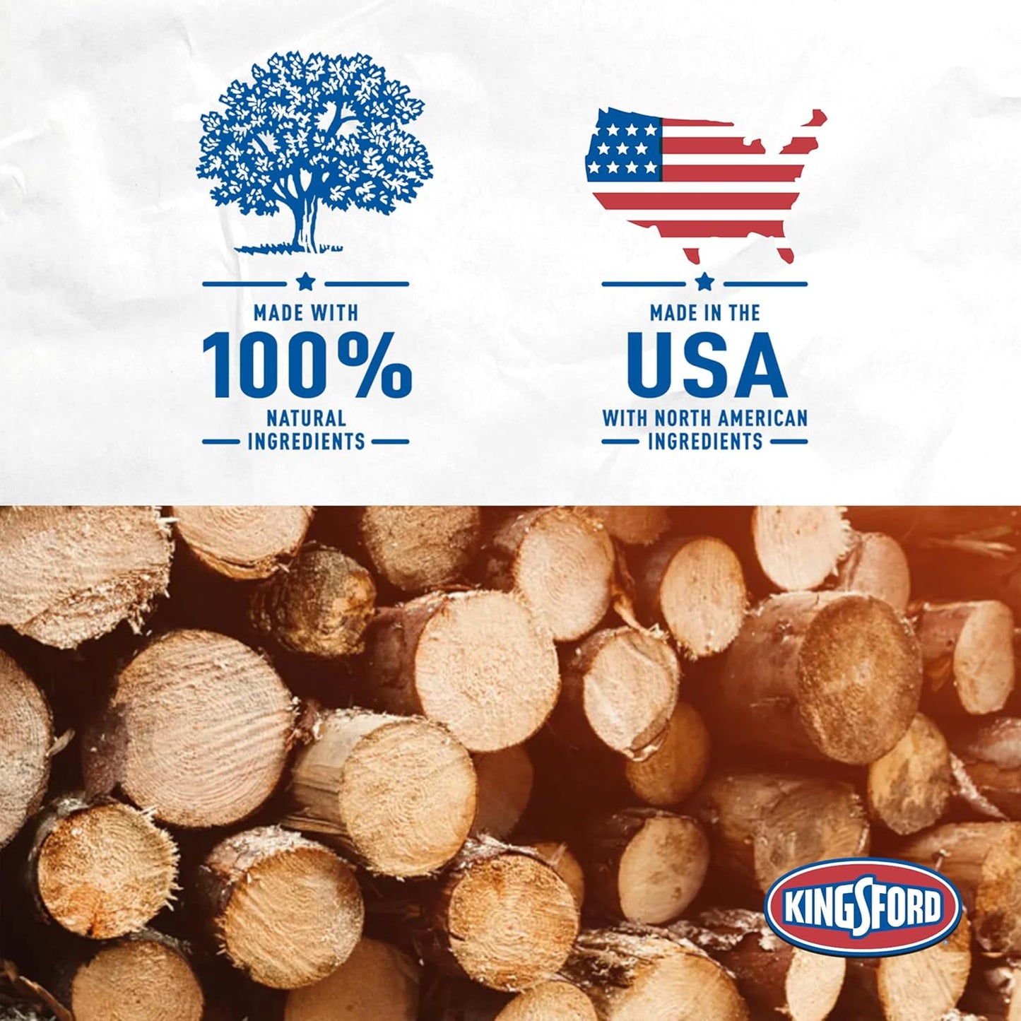 Kingsford Original Charcoal Briquettes, BBQ Charcoal for Grilling, 8 Pounds (Package May Vary)
