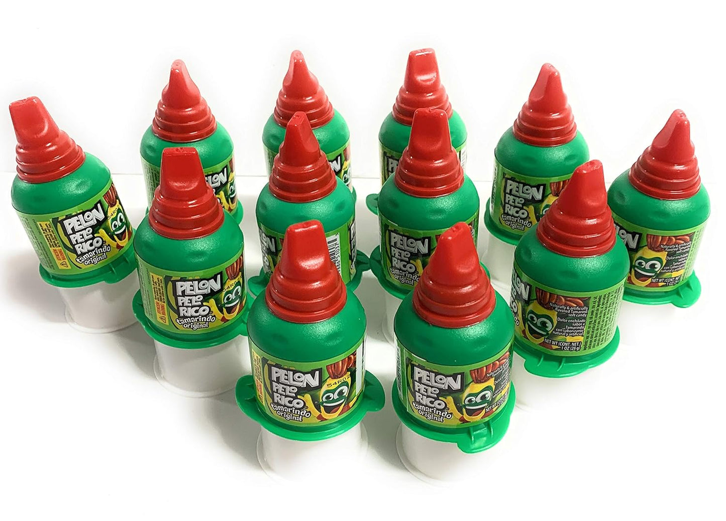 Tamarind Candy Flavor Pelon Pelo Rico, Dulce De Tamarindo, 1 oz. (12 Pack)