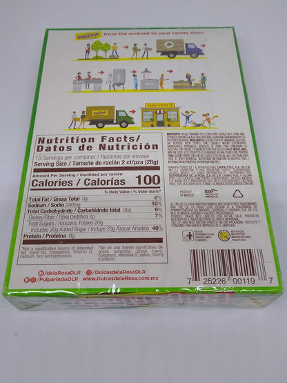 Pulparindo with Watermelon Flavor (20pcs) - 10oz By De La Rosa. by de la Rosa
