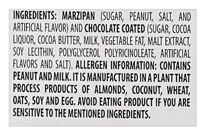 Mazapan cubierto de Chocolate (16 piezas) by N/A