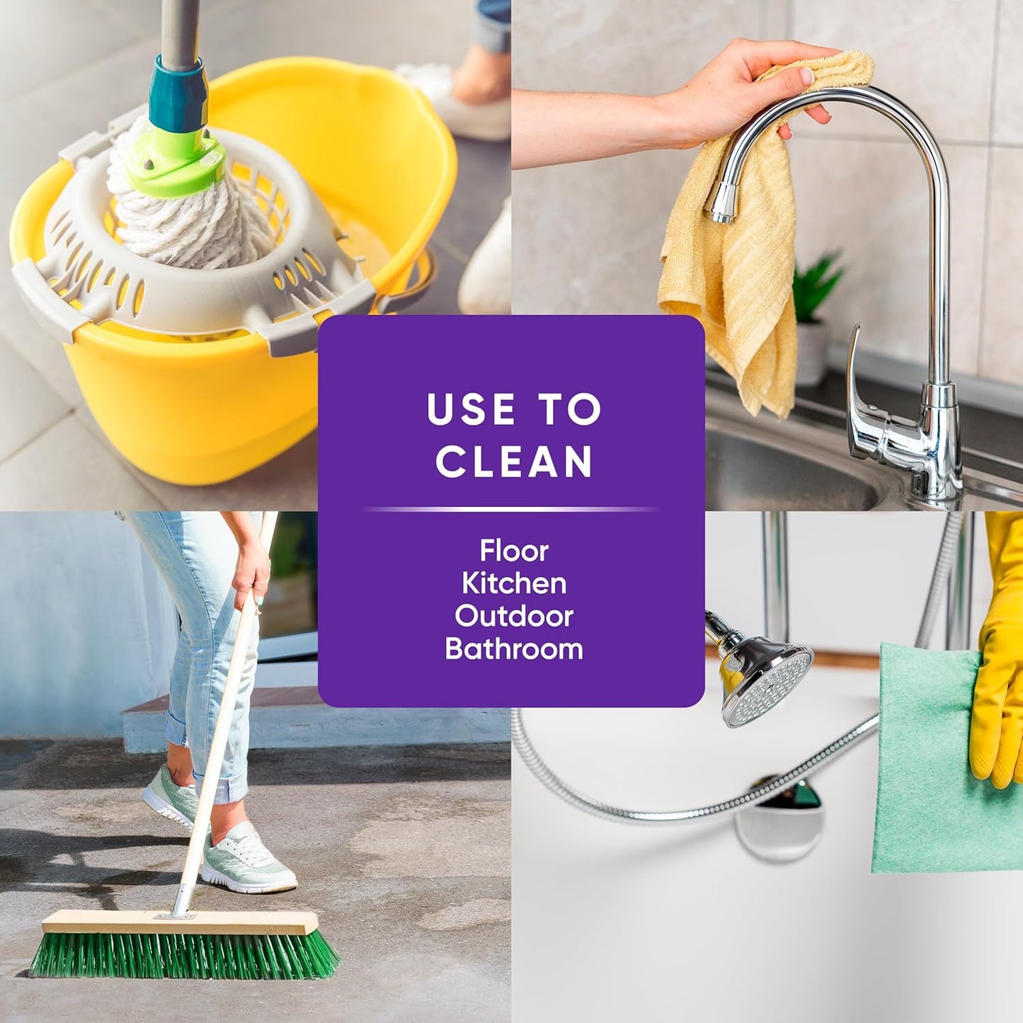 PINALEN 2X Max Aromas Concentrated Multipurpose Cleaner - Lavender Soothe Scent - 108 fl oz - All Purpose Cleaner for Kitchen, Bathroom, Floors & Outdoors