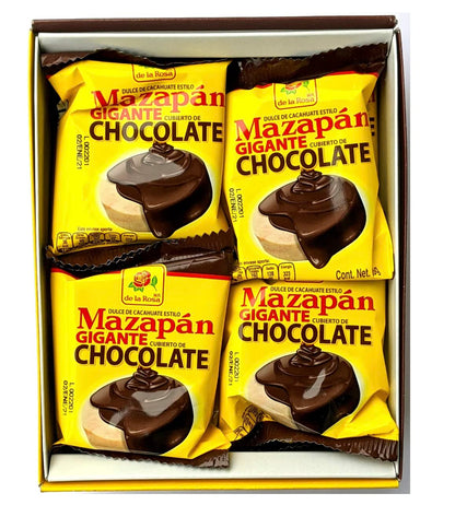 Mazapan cubierto de Chocolate (16 piezas) by N/A
