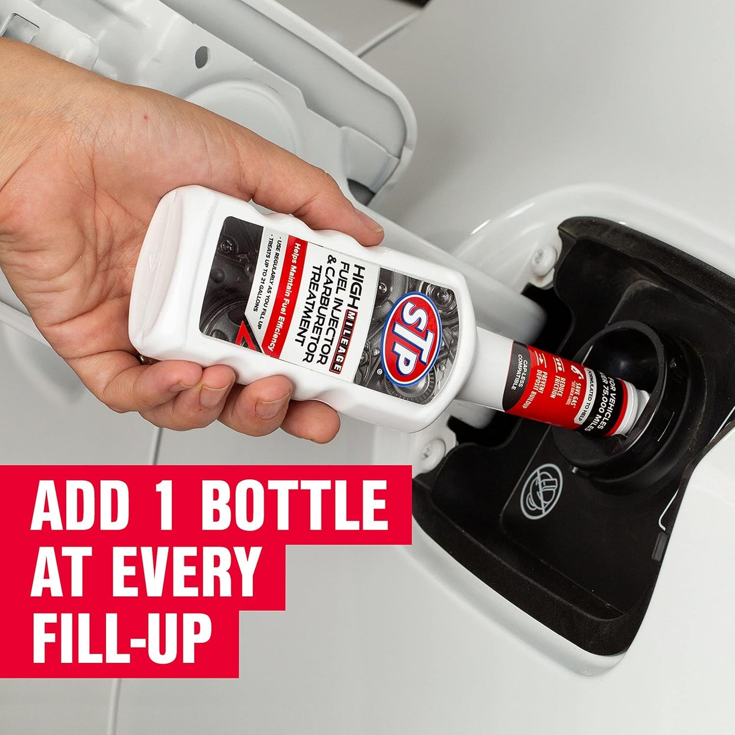 STP 78571 5.25 Ounce Fuel Injector & Carburetor Treatment + Upper Cylinder Lubricant (5.25 fl. oz.)