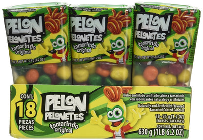 Pelon Pelo Rico Pelonetes Candy Bites (pack of 18)