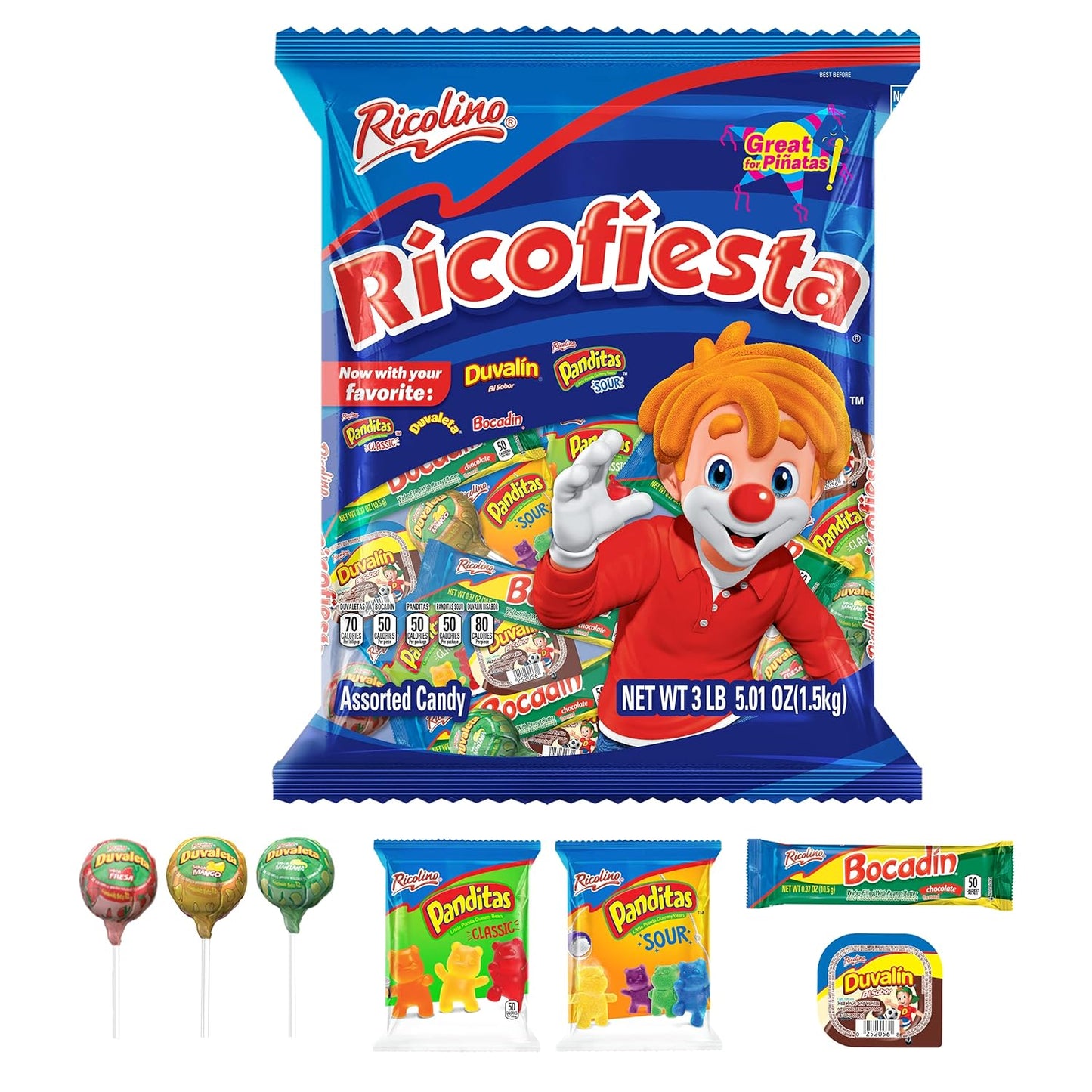 RICOLINO Ricofiesta Candy Bag of 52.9 ounces