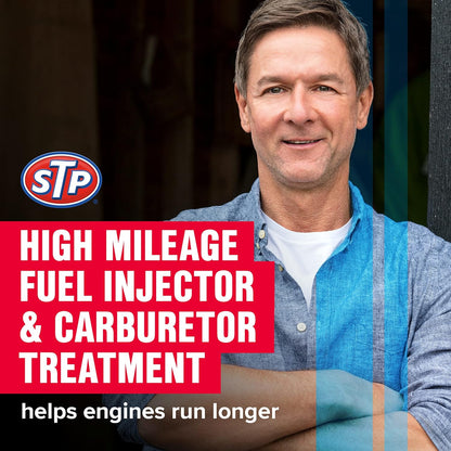 STP 78571 5.25 Ounce Fuel Injector & Carburetor Treatment + Upper Cylinder Lubricant (5.25 fl. oz.)
