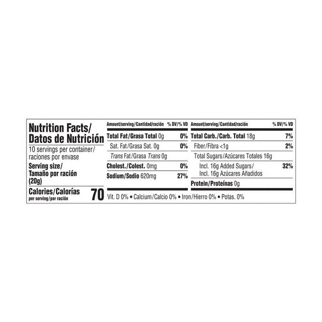 Lucas Polvos Chamoy Chili Powder, 0.71 oz, 10 Pack