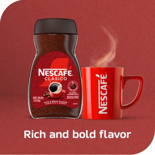NESCAFÉ CLÁSICO Dark Roast Instant Coffee 7 oz - Pack of 2