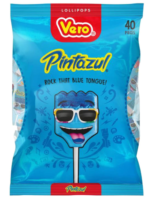 Generic Vero Pintazul Blue Rock Candy 40pz (1 bag)