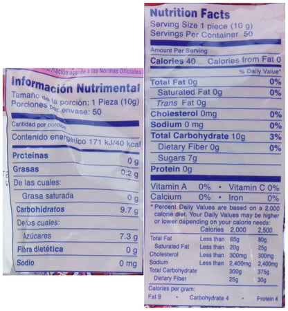 Mini Jumbo Cereza Lollipop Bubble Gum Filling Mexican Candy 50 Cherry