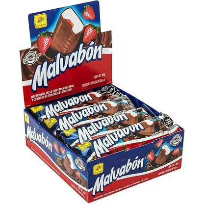 De La Rosa Malvabon Fresa 22gm 12ct