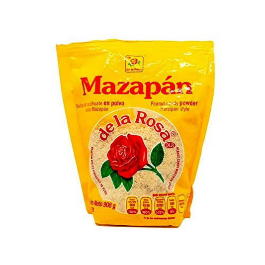 De la Rosa Mazapan, Marzipan De la Rosa, Mexican Original Candy, Regular and covered in chocolate (Powdered Mazapan, 2Lb Bag)