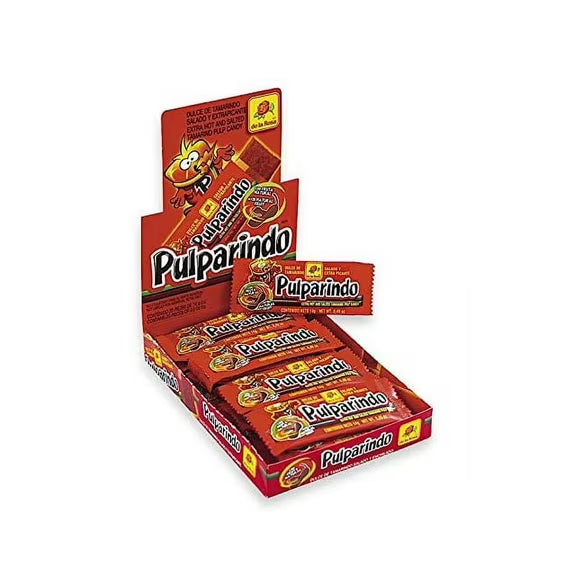 De la Rosa Pulparindo X-Spicy Flavor 20 Ct (Buy 2 Get 1 Free)