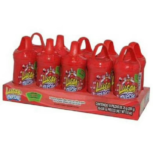 Lucas Muecas, Cherry Lollipop, Count 10 - Sugar Candy / Grab Varieties & Flavors
