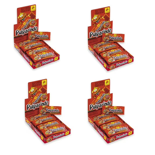 Pulparindo EXTRA HOT FEV6&nbsp;Tamarind Pulp Candy 80 count