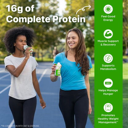 Orgain Organic Nutritional 16g Grass Fed Protein Shake Drink, Vanilla Bean 11oz, 4ct