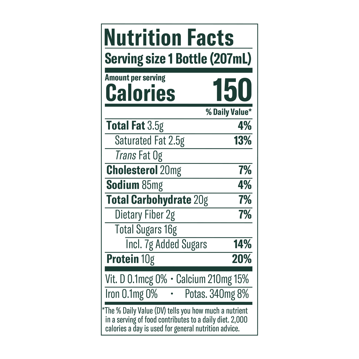 Chobani Low-Fat Greek Yogurt Drink Mango 7 fl oz Bottle