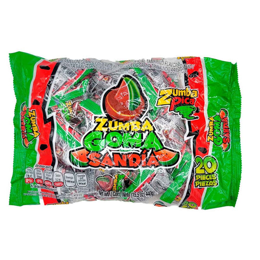 ZUMBA PICA ZUMBA GOMA SANDIA Bag ( 20 in a Pack )